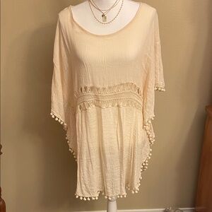 Chic Cream Women's Swim Coverup